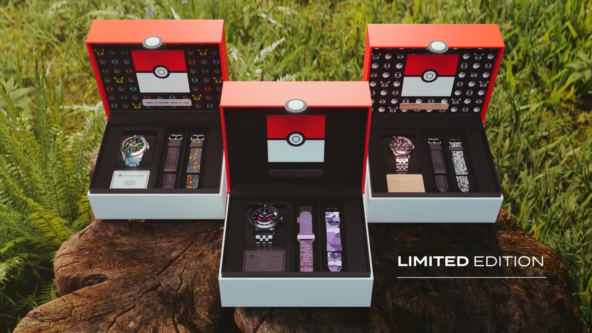 Pokemon Capsule Collection by Pokemon x Fossil