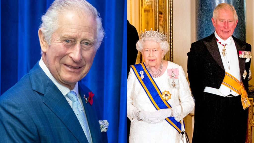 Prince Charles and Queen Elizabeth II