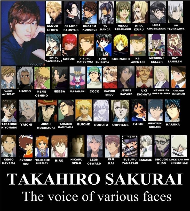 Japanese voice actor Sakurai