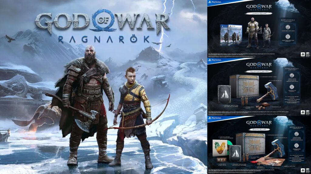 God of War Ragnarok Pre-Order Bonus Complete List - Cover Picture