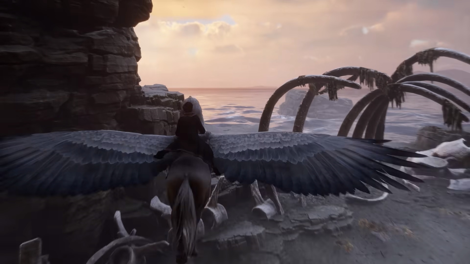 Hogwarts Legacy monsters and creatures, hippogriff