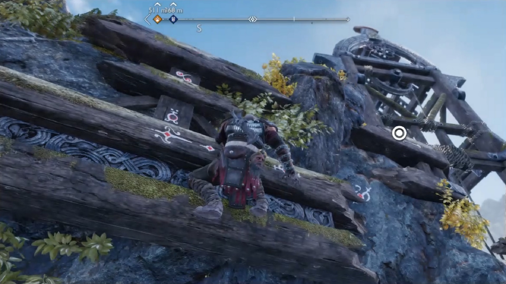 God of War: Ragnarok, Climb walls