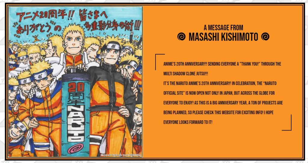 Kishimoto's message for possibility of Naruto Anime Remake New Naruto Anime in Jump Festa 2023