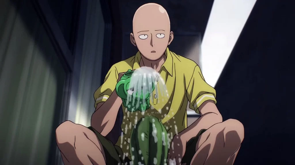 Saitama as seen in Season 1 One Punch Man Chapter 178
