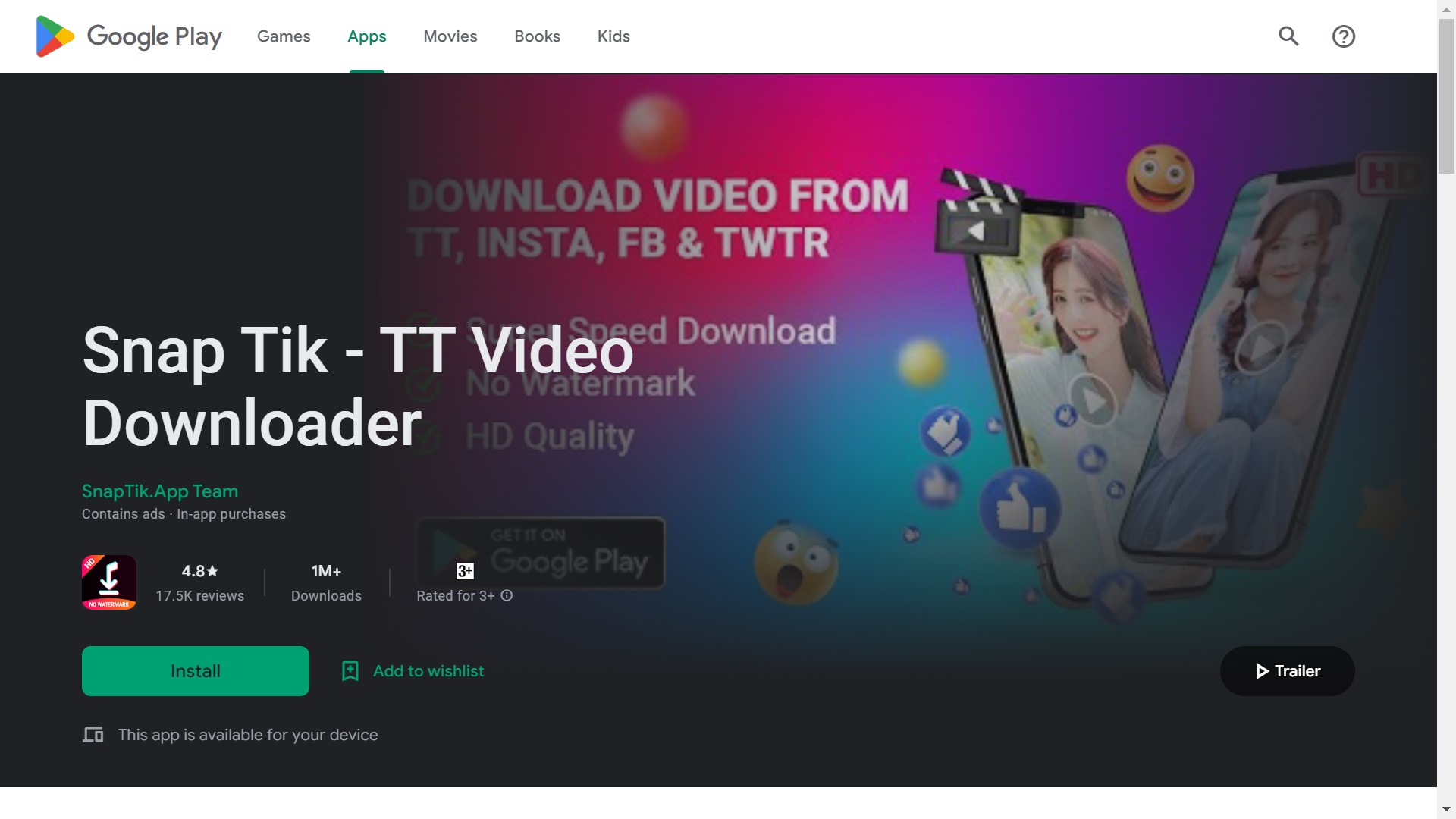 TikTok Is Snaptik safe + How to download - Snaptik Google Play