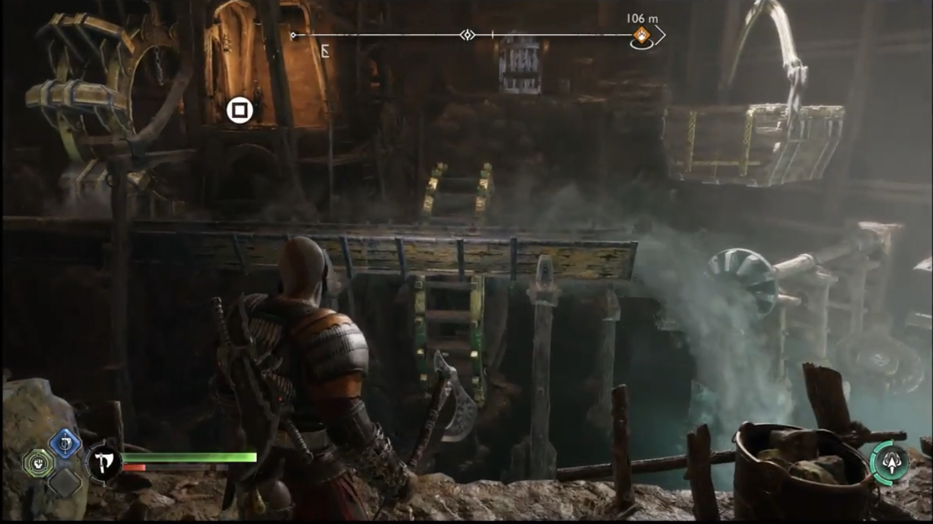 Water puzzles in The Applecore, atreus' help