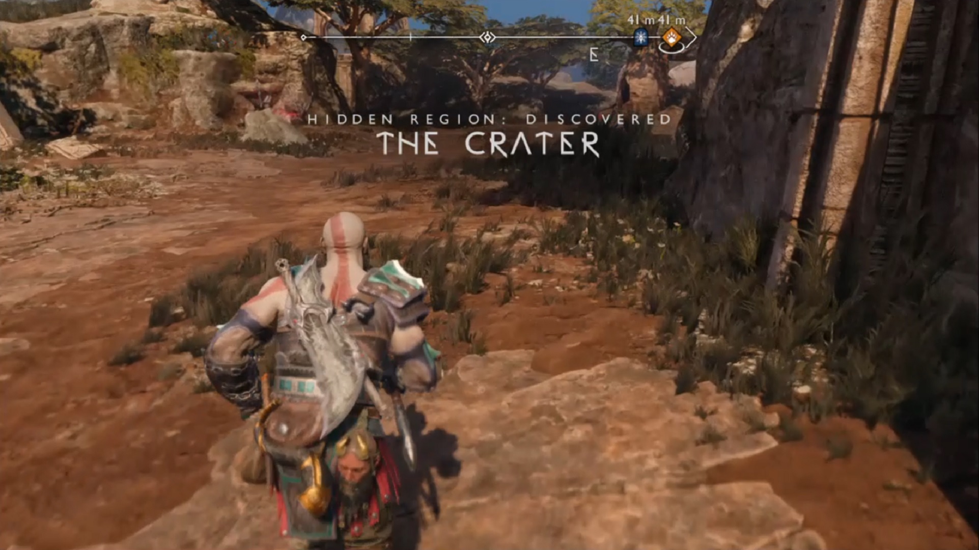 10 God of War: Ragnarok crater