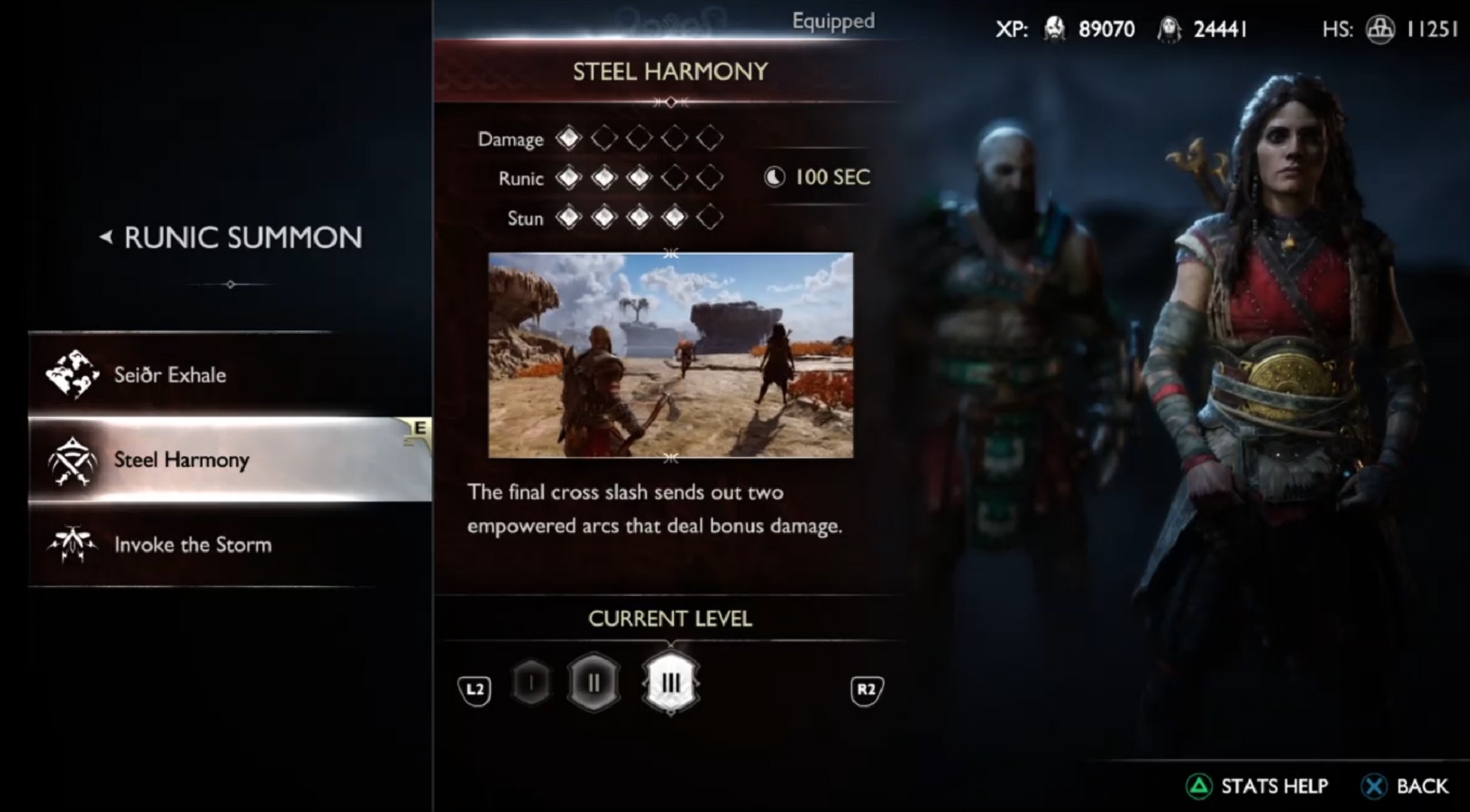 47 God of War: Ragnarok steel harmony
