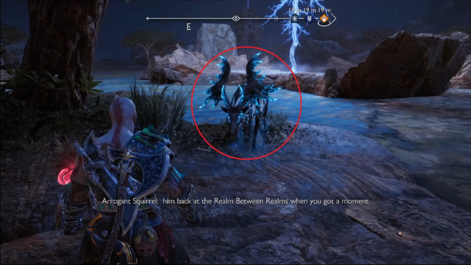 God of War: Ragnarok winter stag 4