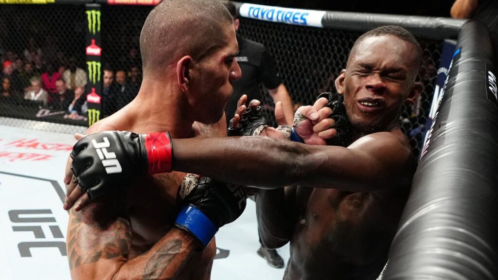 Alex Pereira and Israel Adesanya