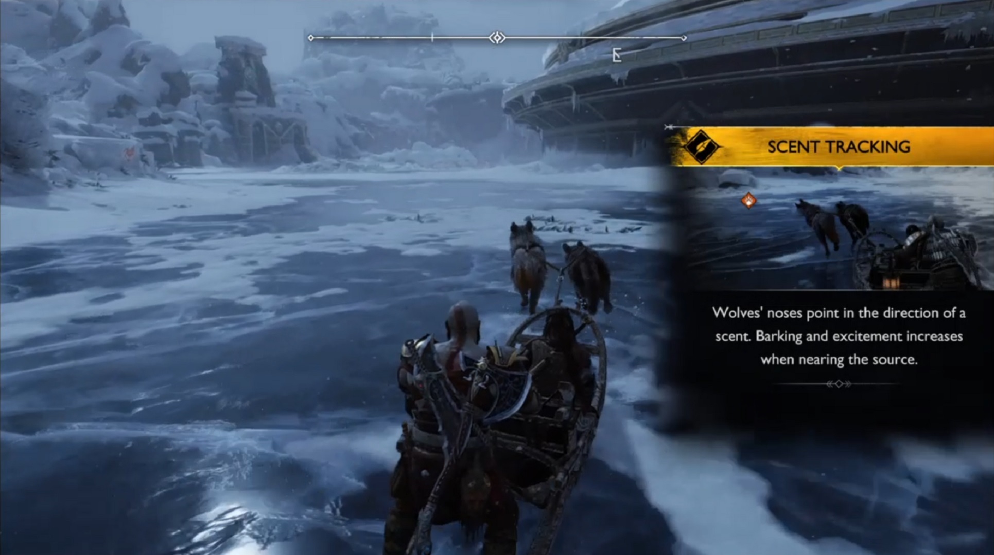 God of War: Ragnarok scent tracking 3