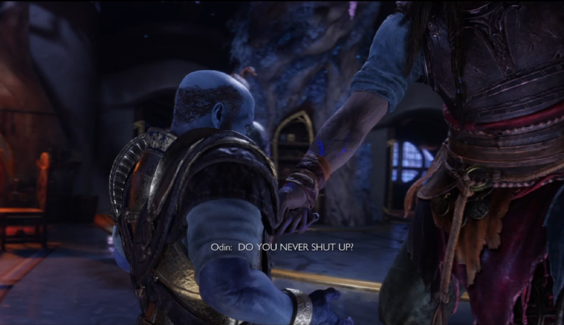 Brok in God of War Ragnarok 2