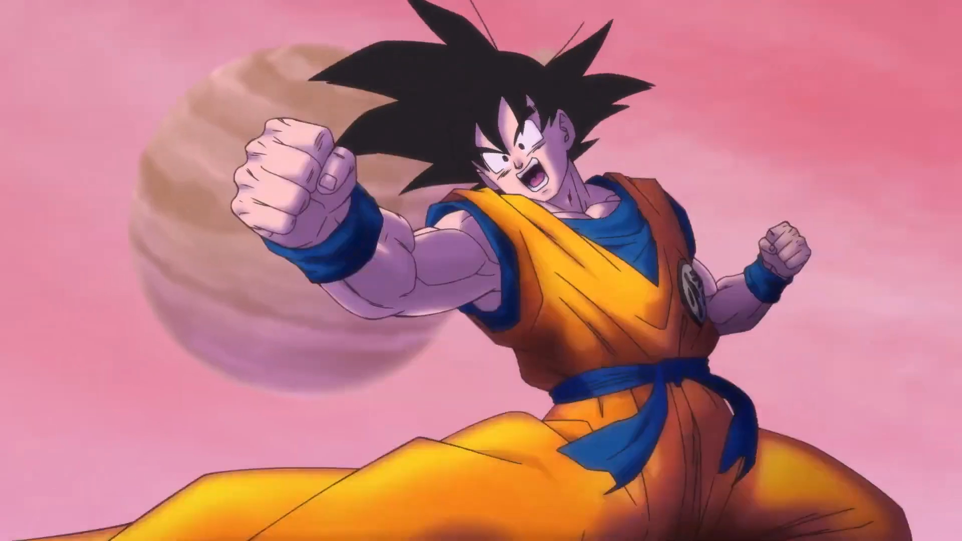 Goku in Super Hero