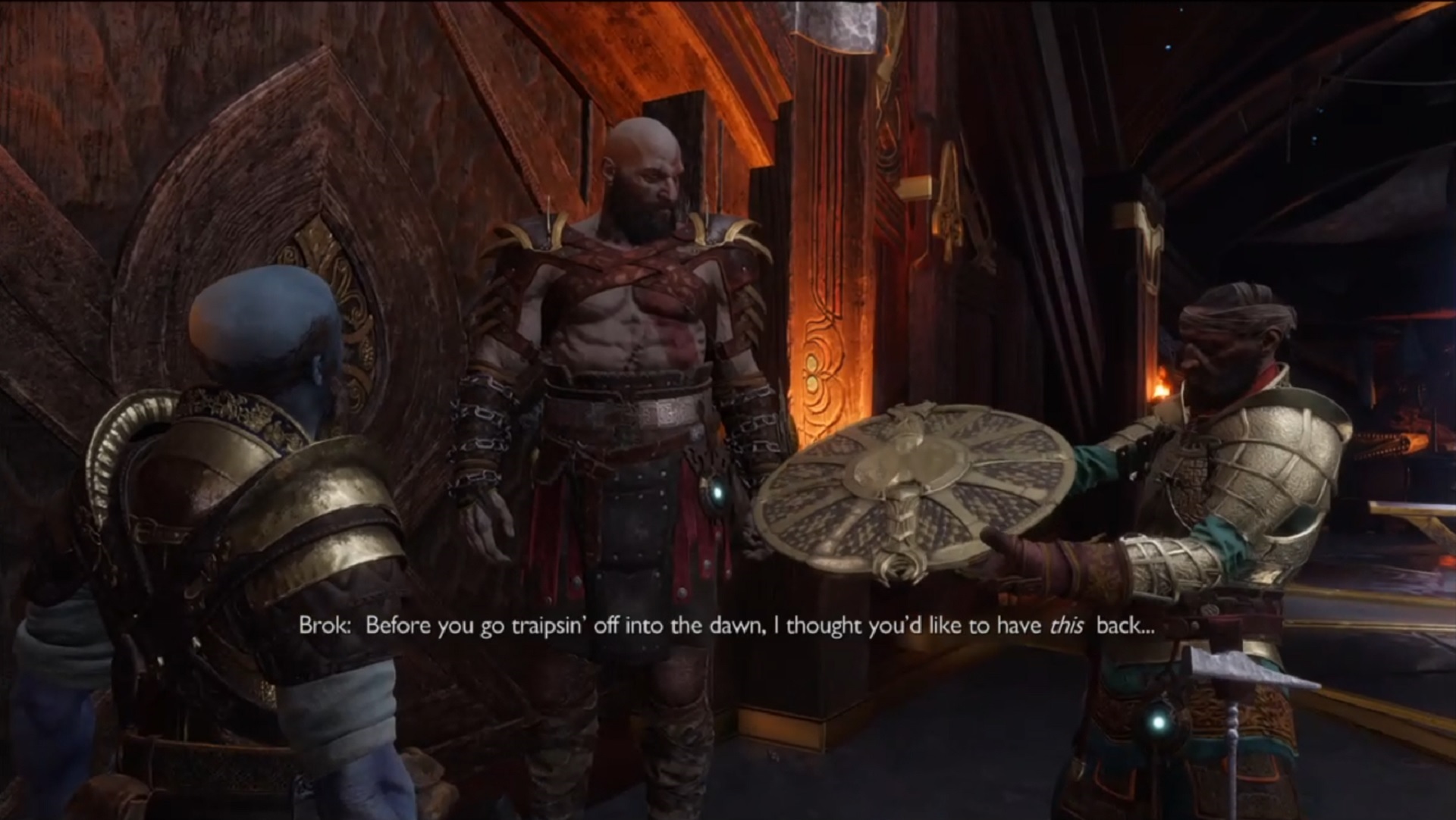God of War: Ragnarok shield 1