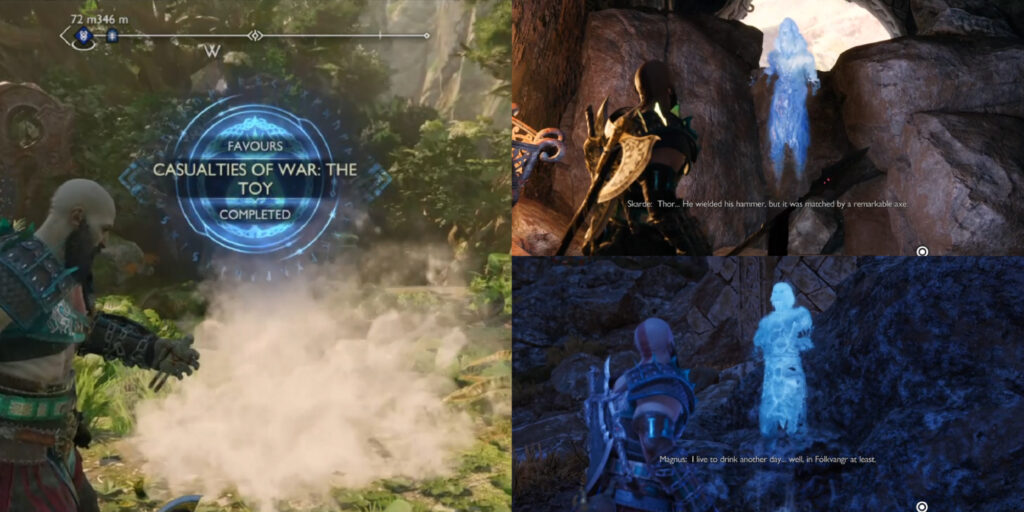 God of War Ragnarok - Casualty of War all locations