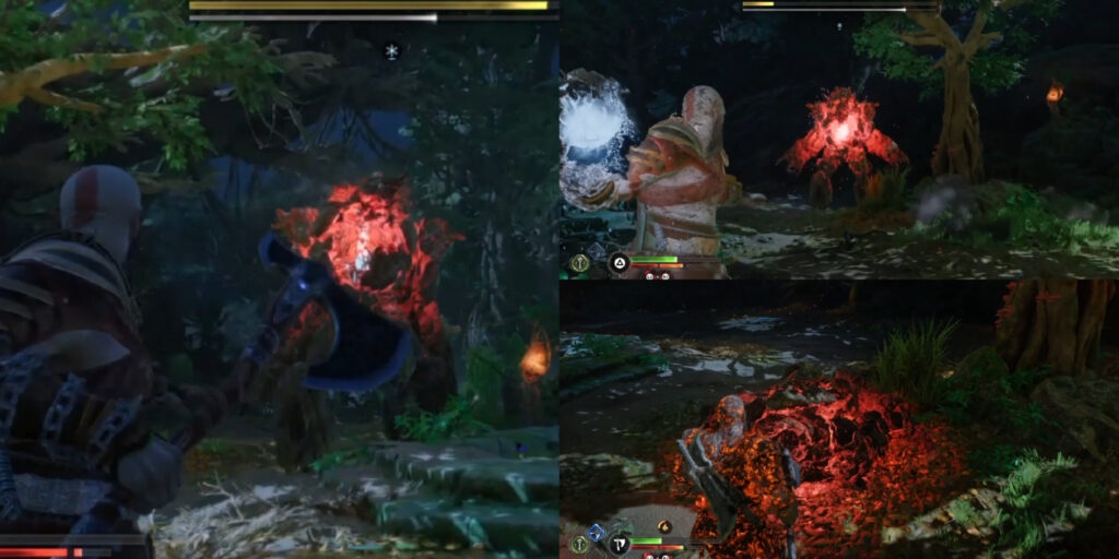 God of War Ragnarok - How to defeat Forest Ancient