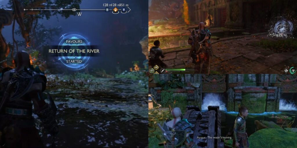 God of War Ragnarok - How to reach The Sinkholes in Vanaheim