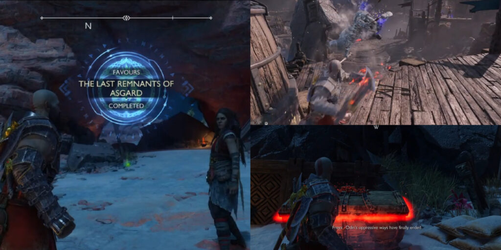 God of War Ragnarok - The Last Remnants of Asgard favor