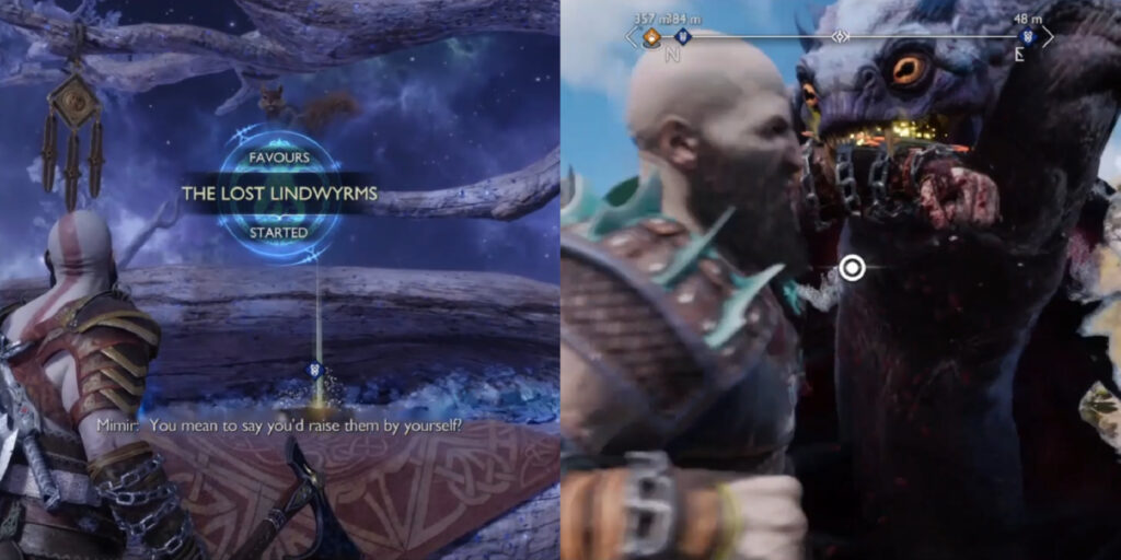 God of War Ragnarok - Where to find The Lost Lindwyrms