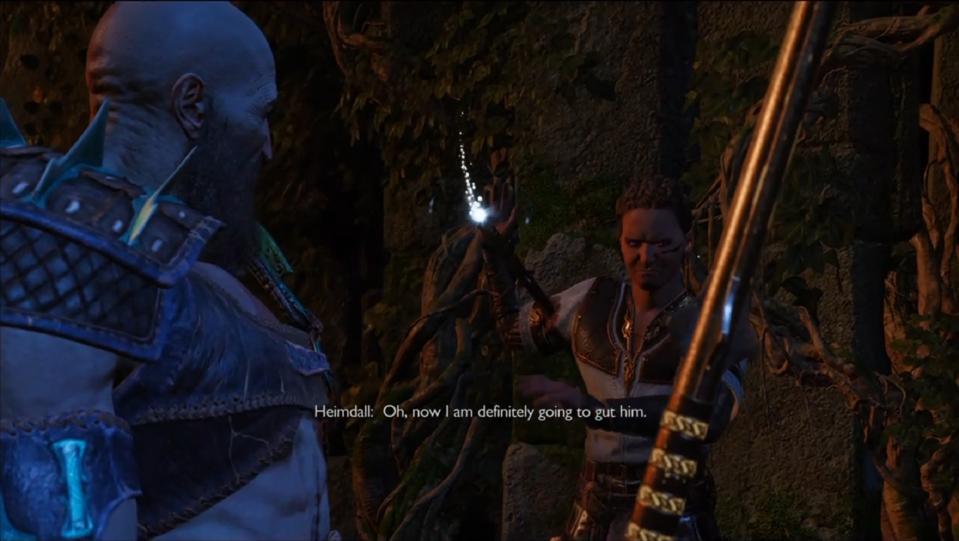 God of War: Ragnarok 19 cutscene