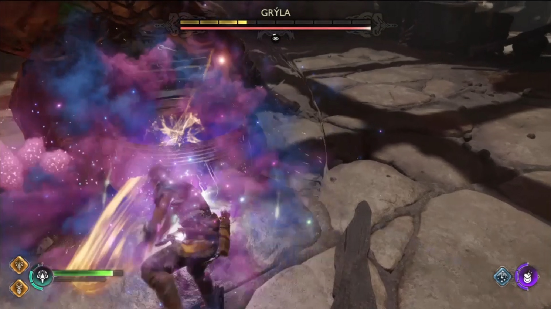 God of War: Ragnarok, fall