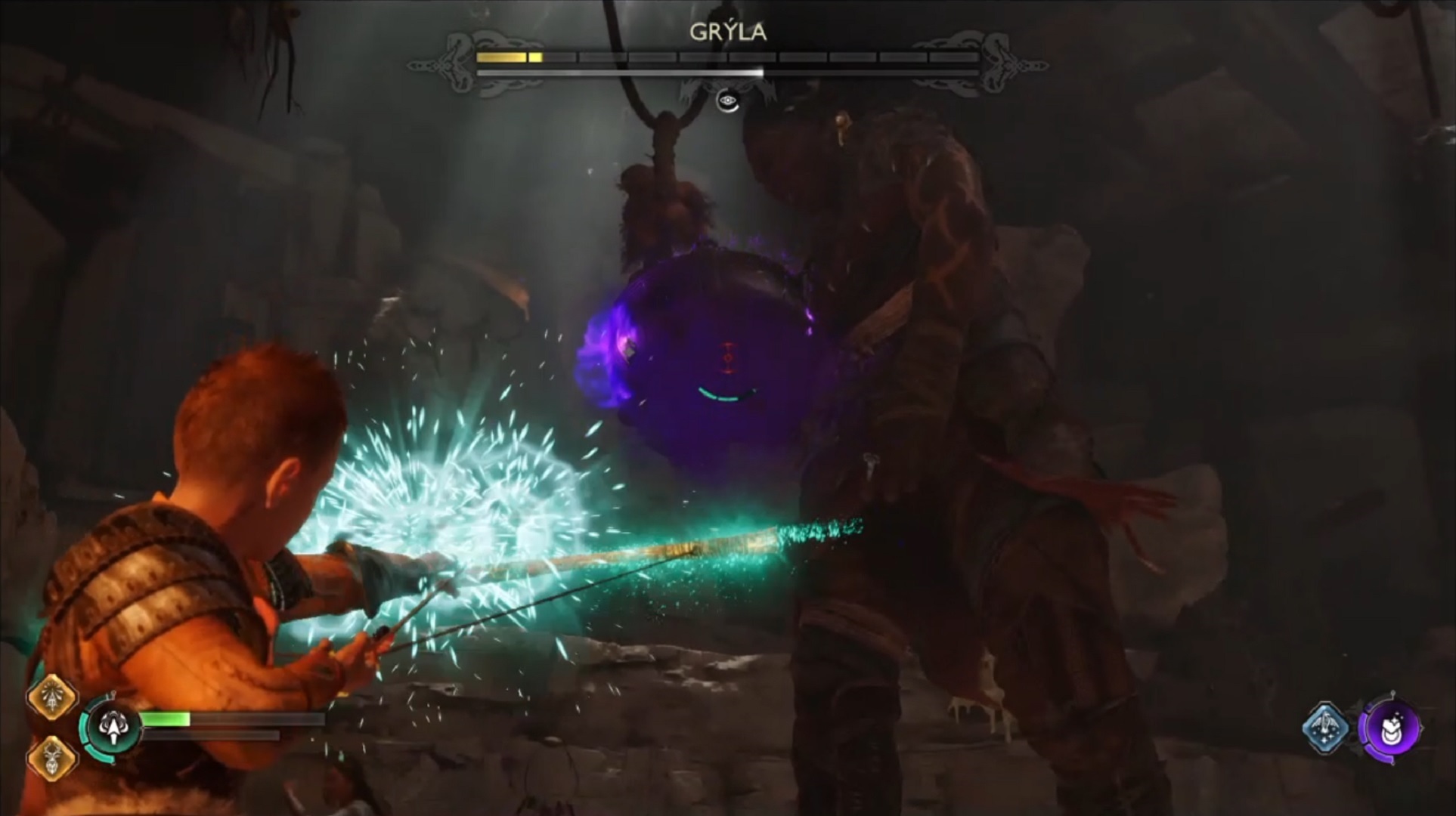 God of War: Ragnarok, aim