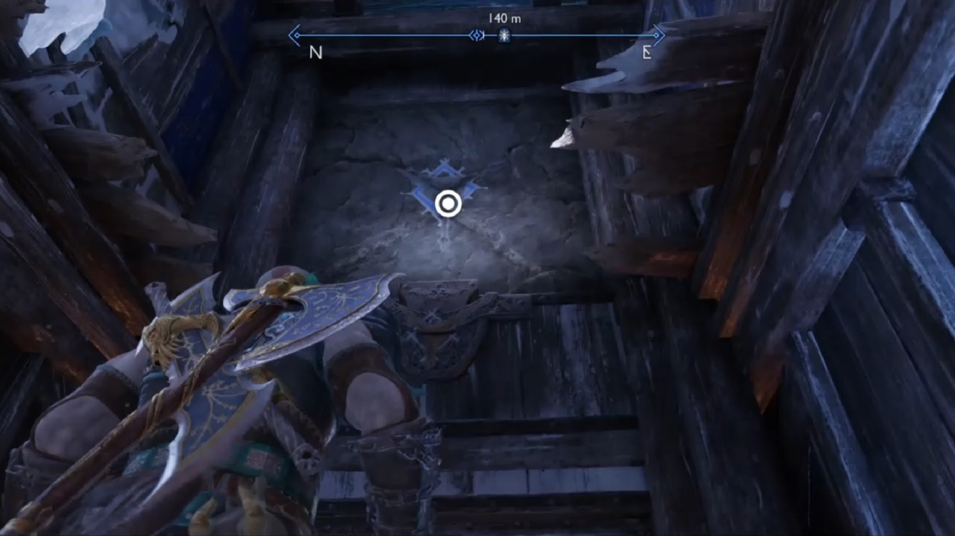 11 God of War: Ragnarok breakable wall