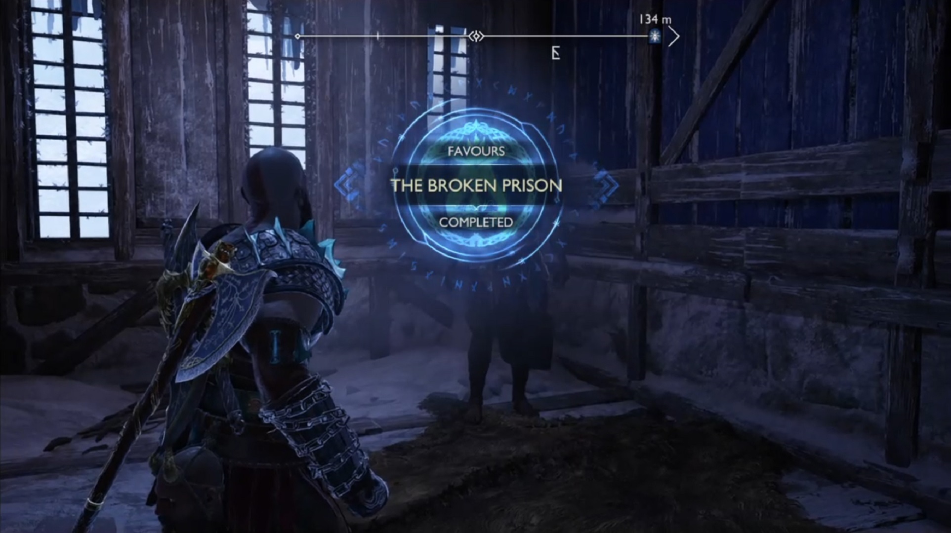 17 God of War: Ragnarok The Broken Prison Favor
