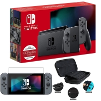 Nintendo Switch (Gray) with accessories kit