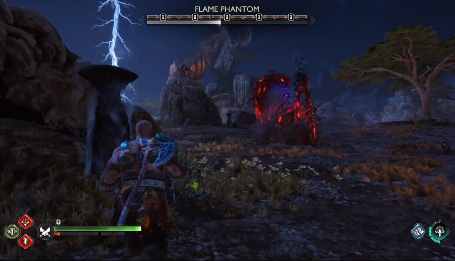 God of War: Ragnarok 9 flame phantom