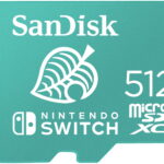 SanDisk 512GB Animal Crossing microSDXC card