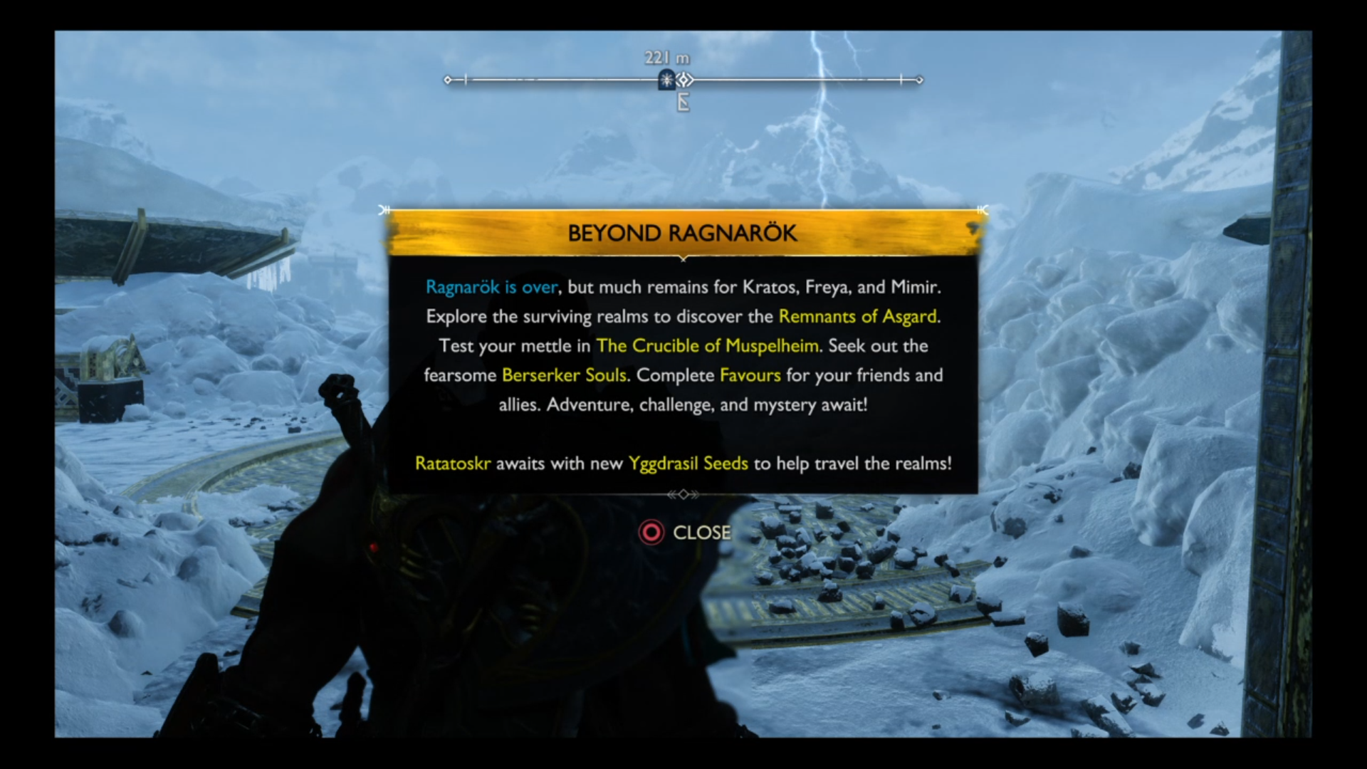 God of War: Ragnarok Chapter List - 18.1
