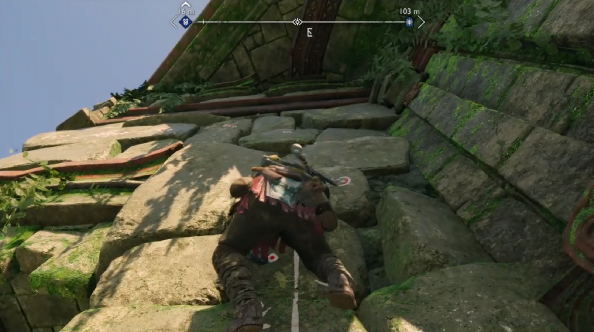 God of War: Ragnarok 13 wall climb