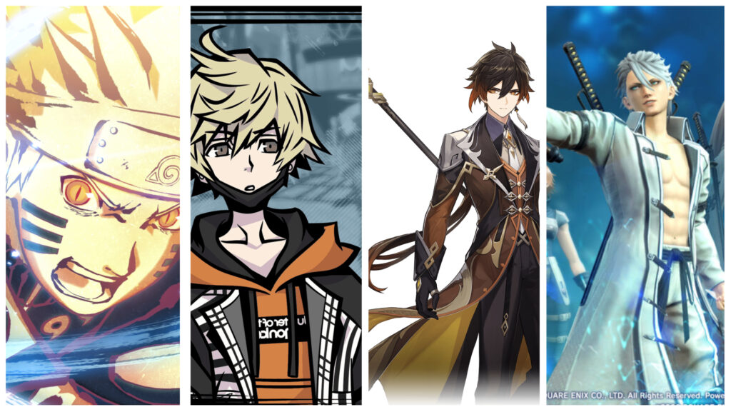Anime games on Play Station 5