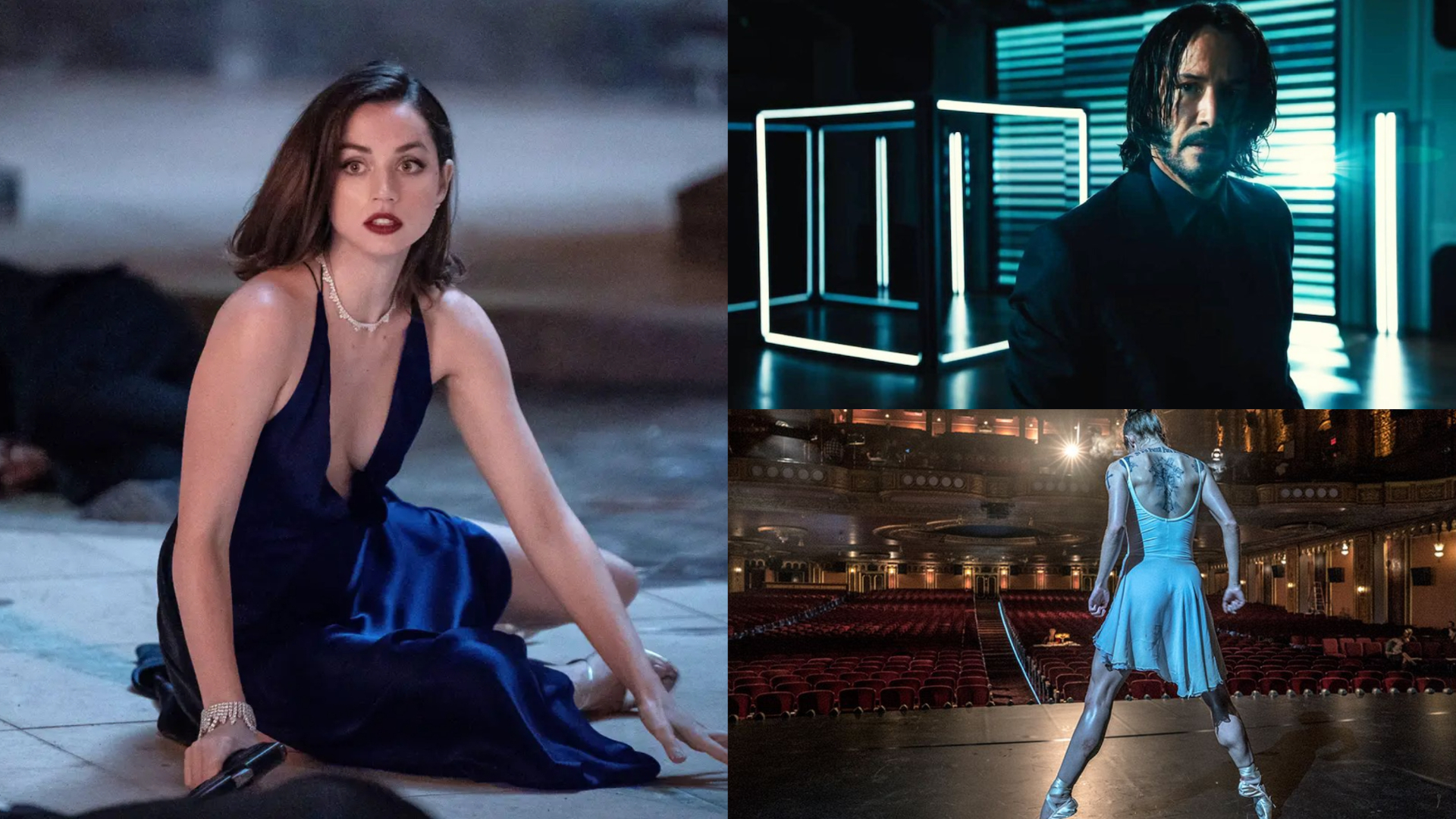 Ana de Armas, Keanu Reeves, John Wick, Ballerina
