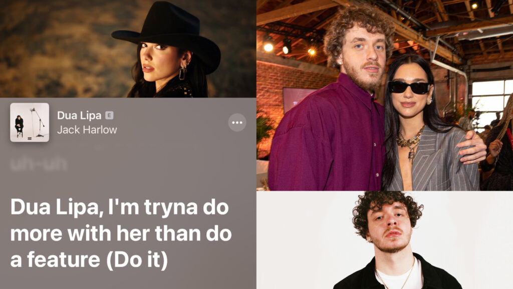 Dua Lipa Jack Harlow
