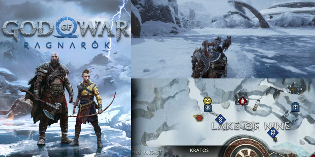 God of War Ragnarok - Lake of Nine Buried Treasure, Where to find