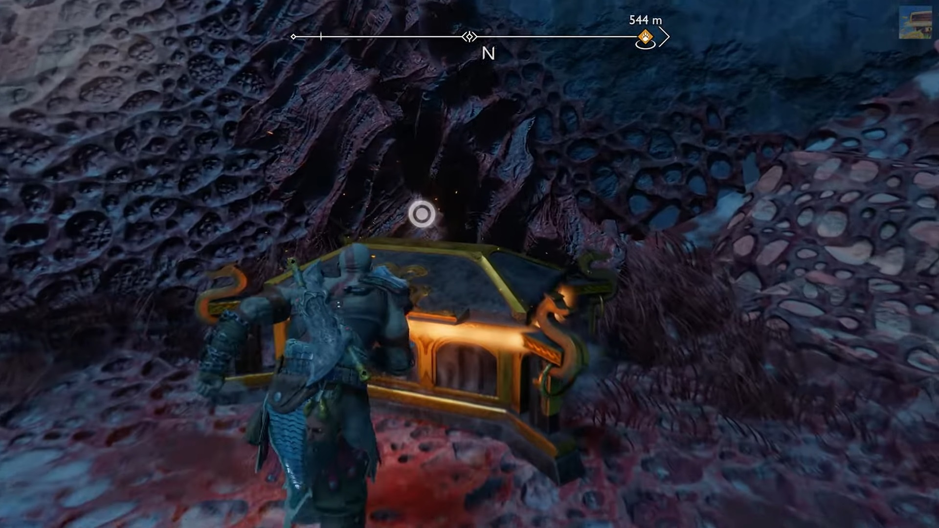 God of War Ragnarok - The Barrens Nornir Chest, All details - Unlocked