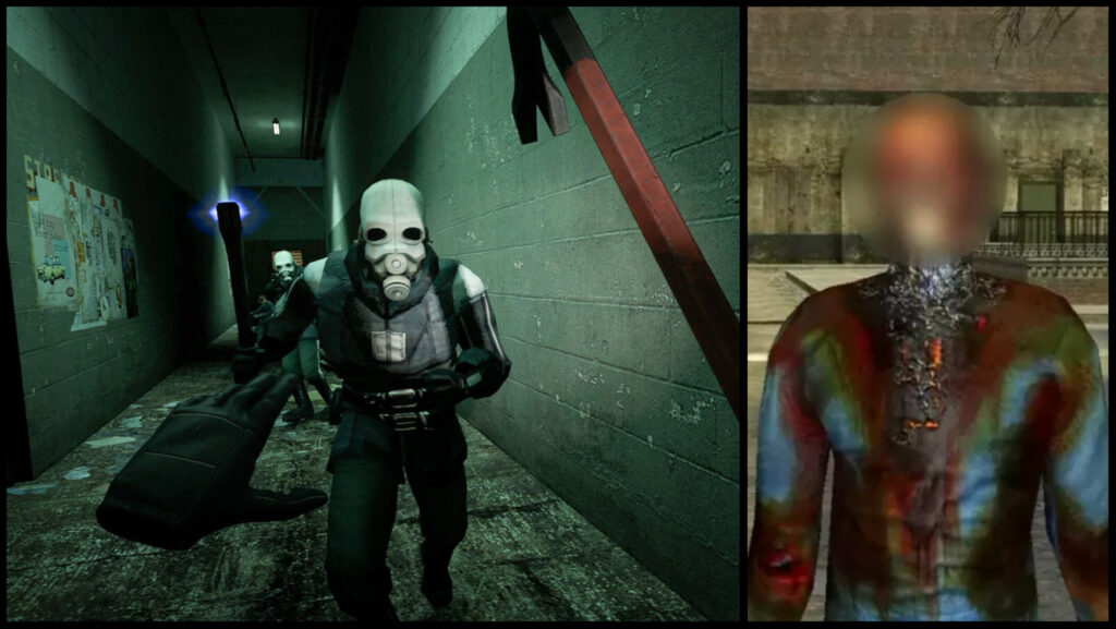 half-life 2 burnt corpse