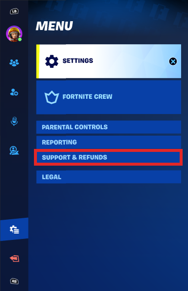 How to refund on Fortnite, support, refunds
