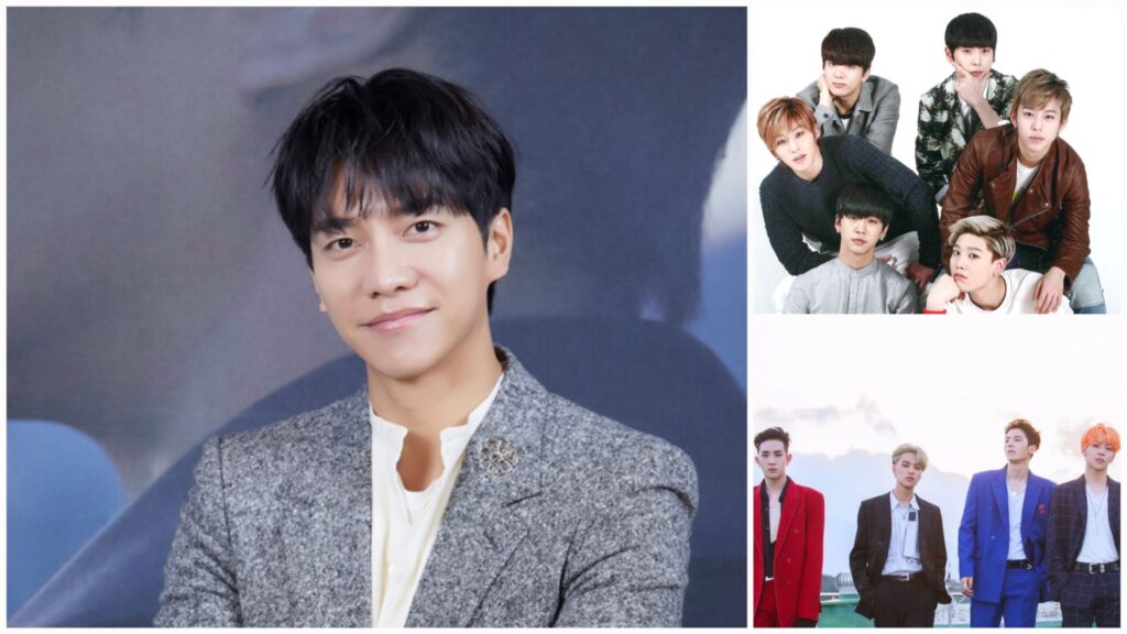 Lee Seung gi The rose, B.A.P