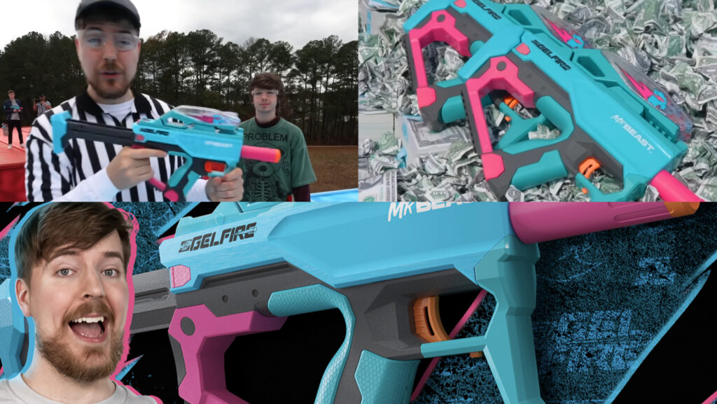 NERF Pro Gelfire X MrBeast Blaster - Where to buy + How Much - Cover