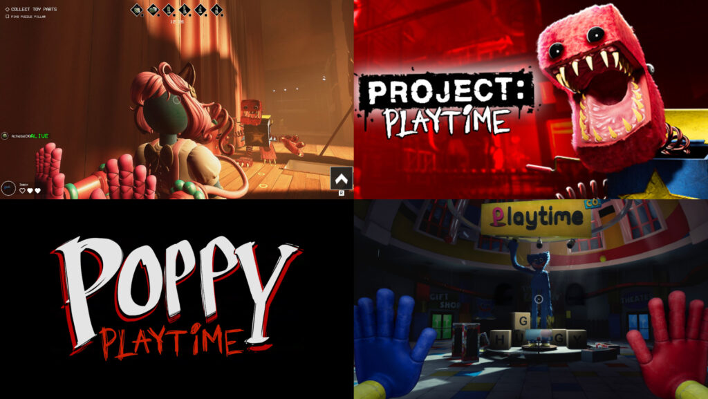 PROJECT Playtime vs Poppy Playtime - Gameplays explained - Cover