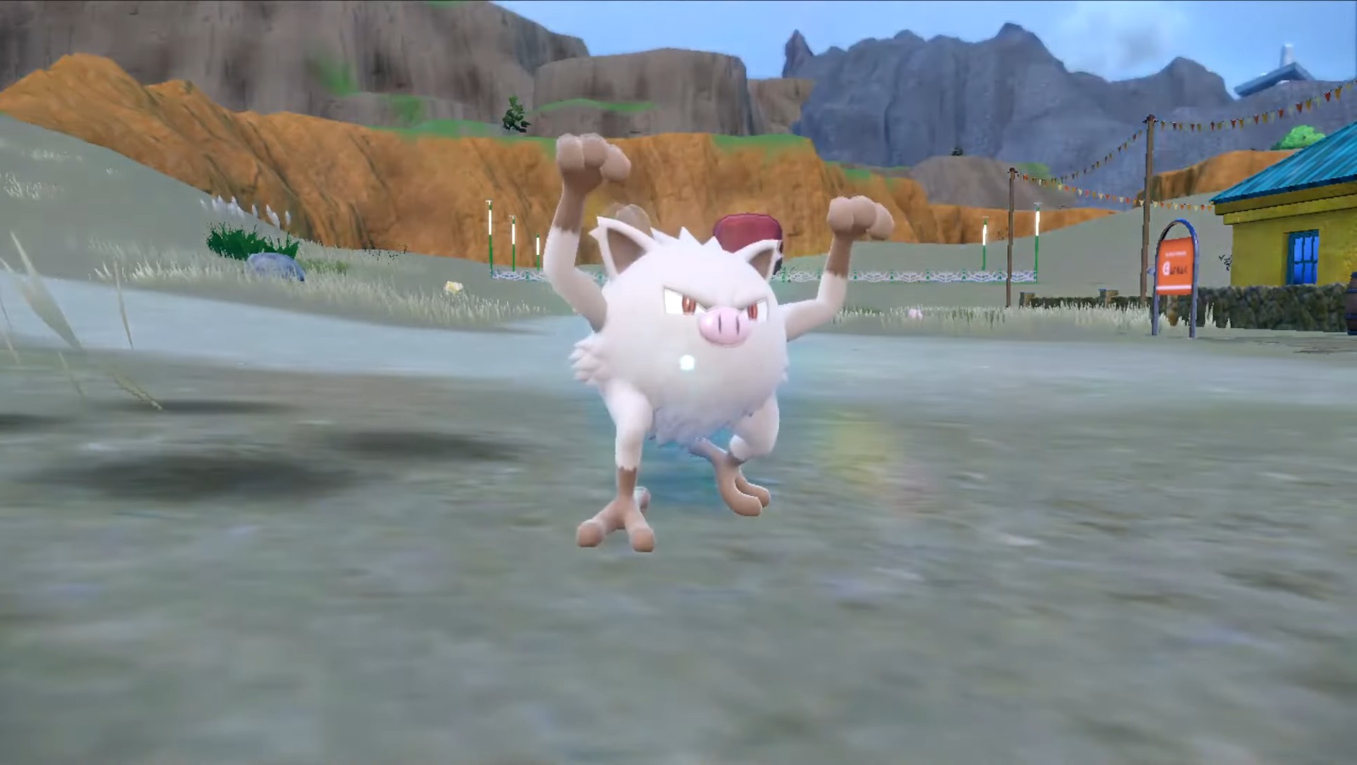 Pokemon Scarlet and Violet Mankey