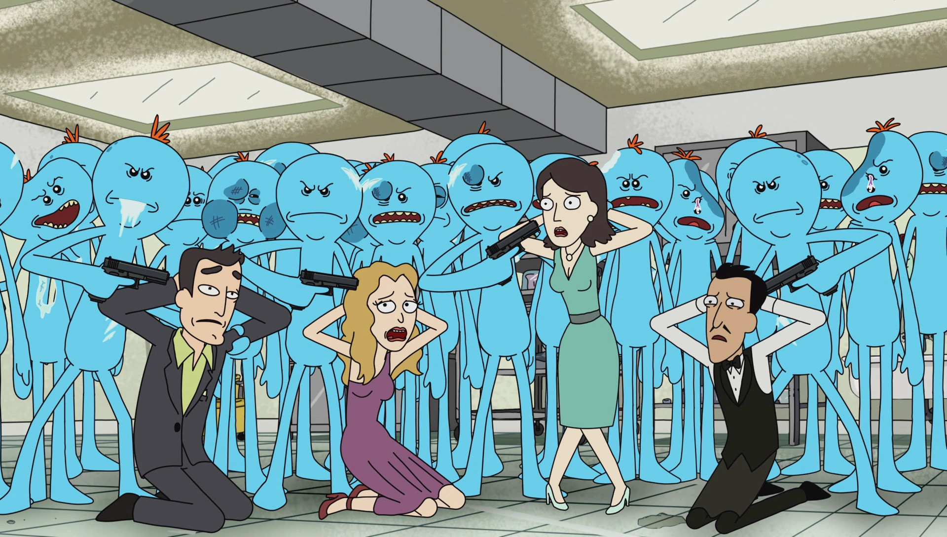 Rick and Morty Meeseeks and Destroy