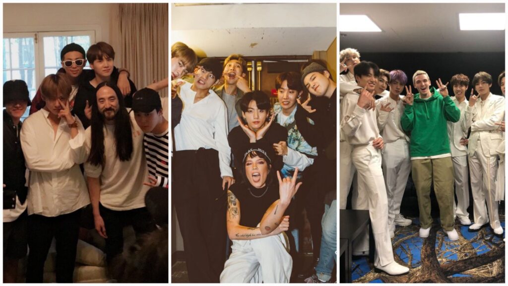 Celebs love BTS