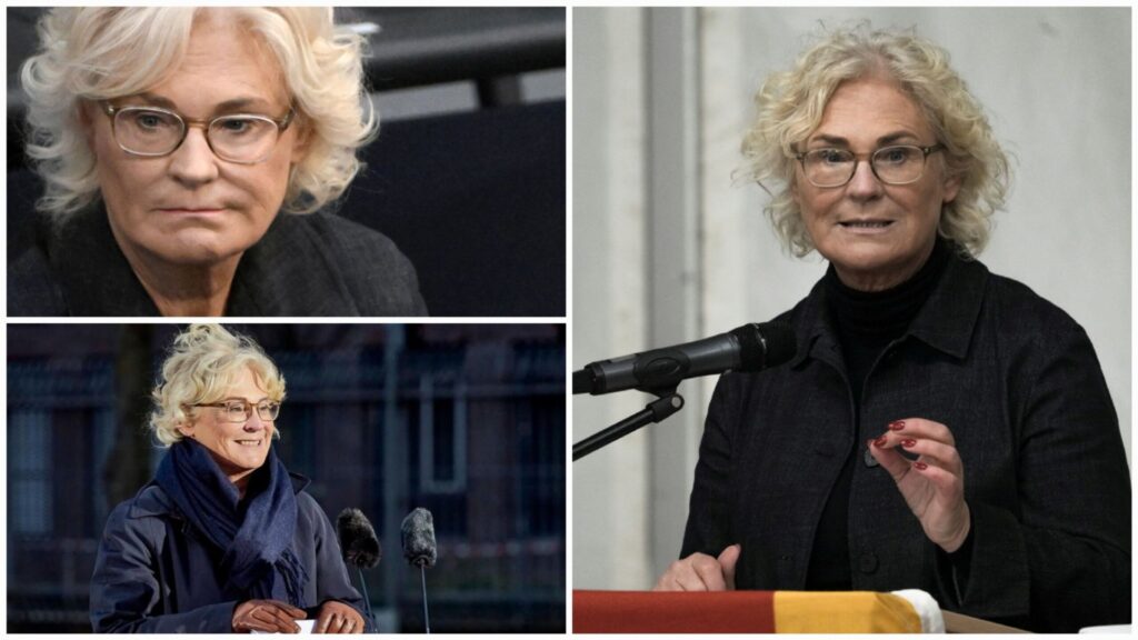 German defense minister Lambrecht New Year Message Ukraine war