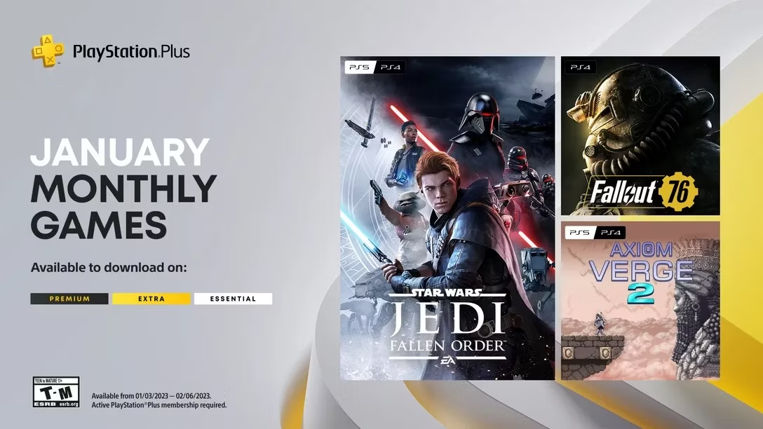 PlayStation Plus Free Games - February 2023 - Jan