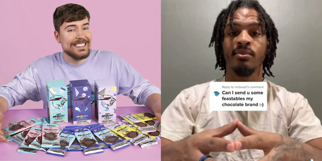 TikTok MMA Fighter Keith Lee x MrBeast - Feastables Review Conditions