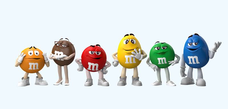 M&M spokescandies